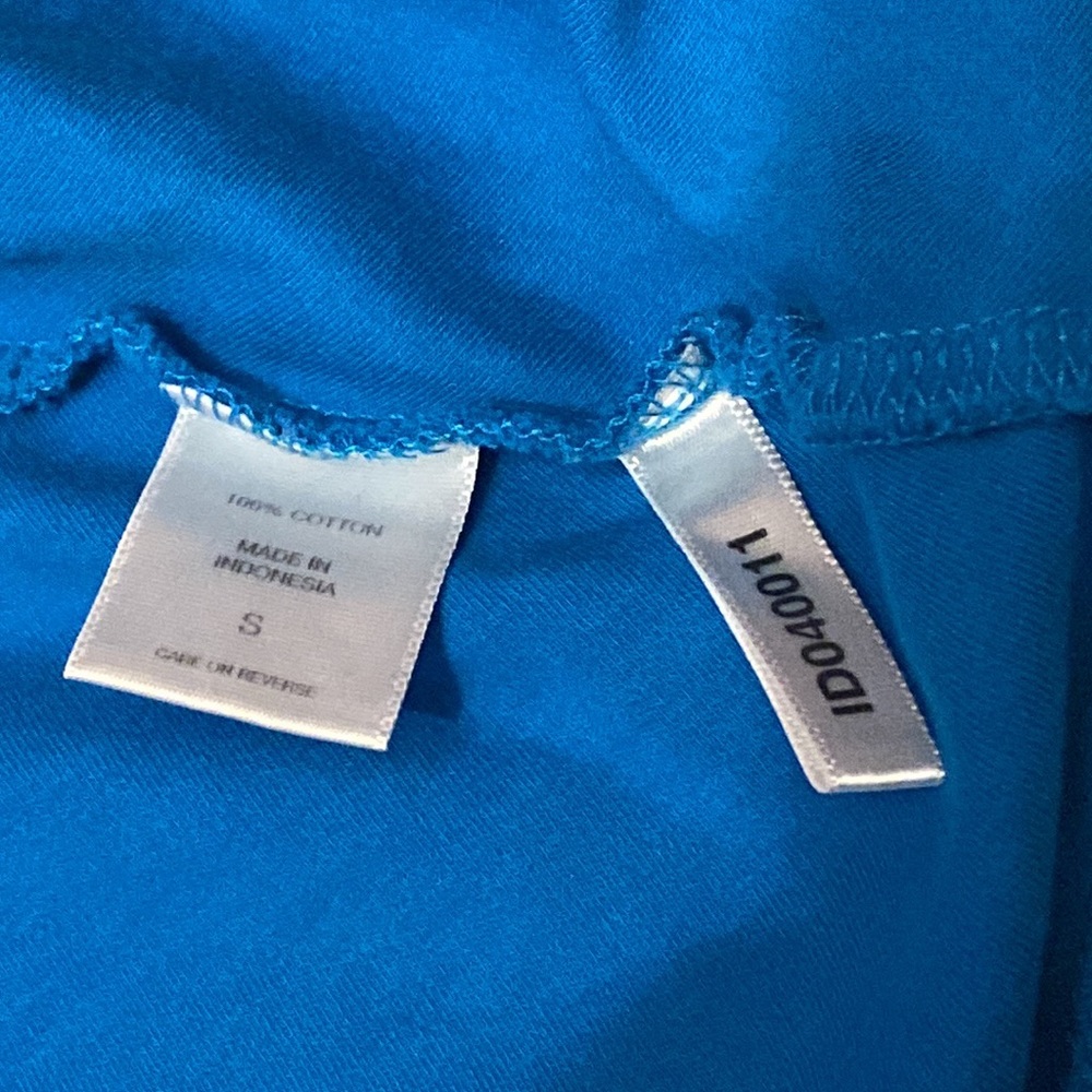 Gorgeous blue cotton tank dress - Picture 5 of 8